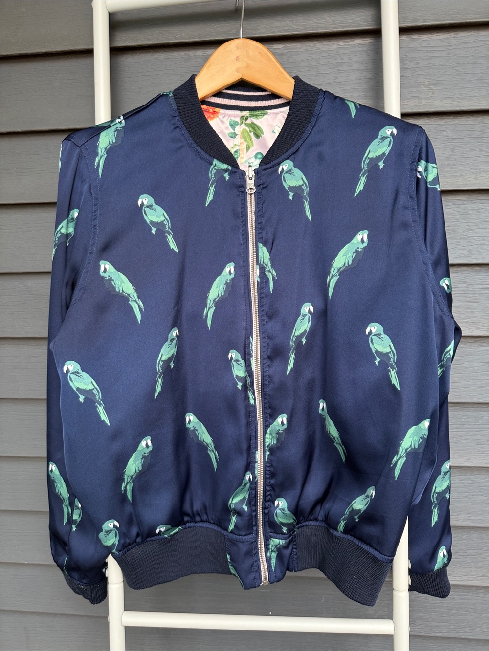 AEO reversible jacket sz L - Picture 3 of 5